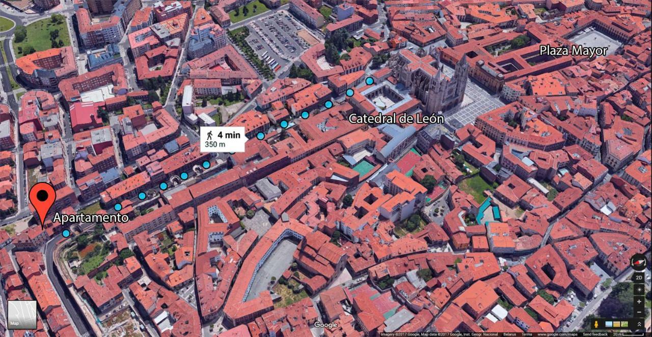 Apartamento La Muralla - Leonapartamentos Eksteriør billede